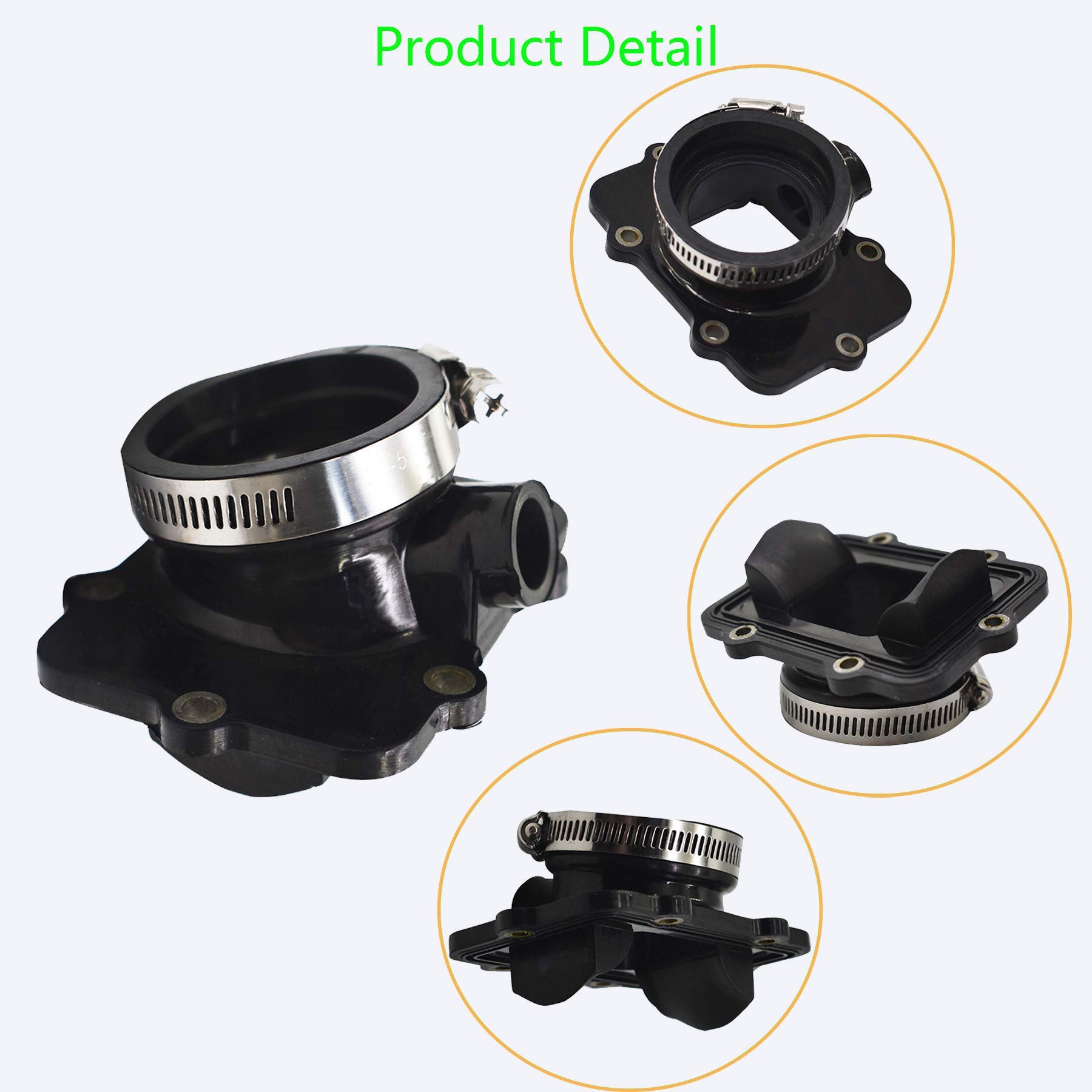ALL-CARB Carburetor Flange Carb Socket Intake Boot Replacement for
